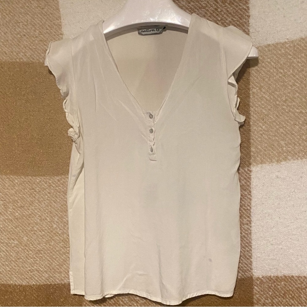 🌴 🚨⏳ Natura Cream Top